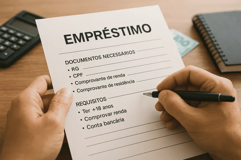 O que é preciso para fazer um empréstimo