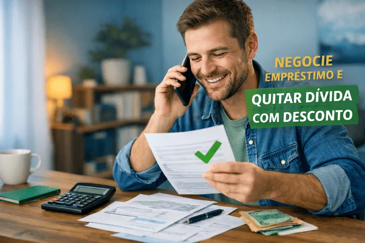 como quitar dívida com desconto negociando empréstimo pessoal