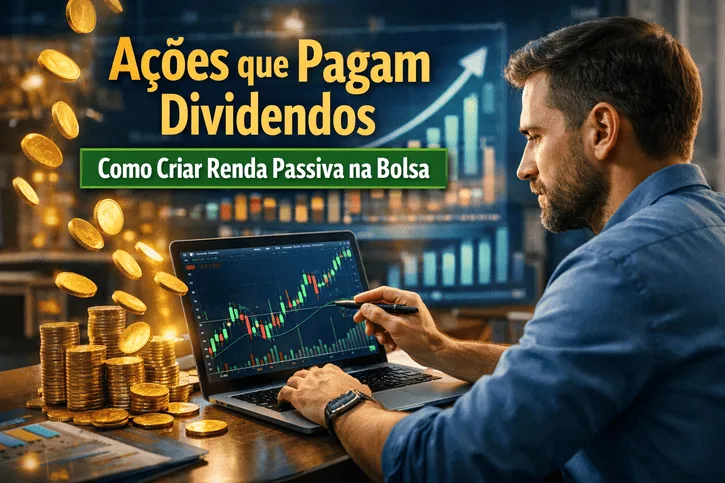 dividendos ações renda passiva bolsa de valores investimento