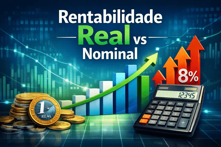 rentabilidade real vs nominal diferença entre rendimento real e nominal nos investimentos