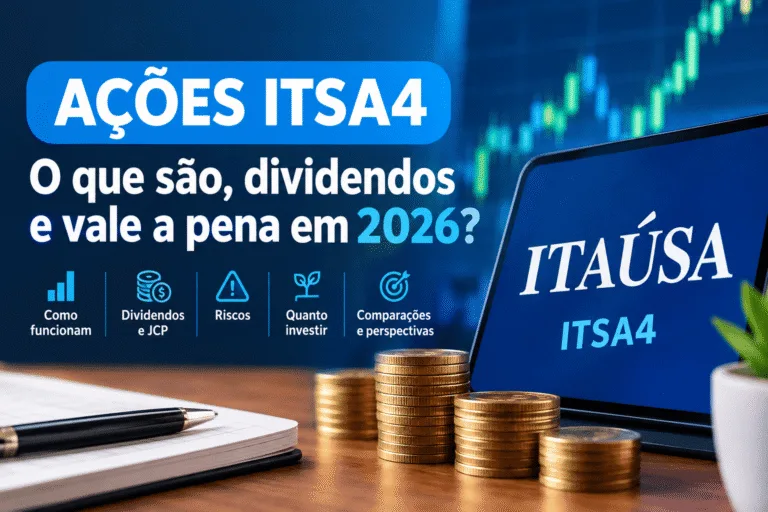 Ações ITSA4 O Que São, Quanto Rendem e Vale a Pena Investir em 2026